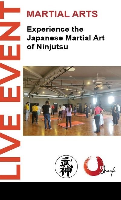 Experience the Japanese Martial Art of Ninjutsu