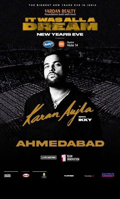 Karan Aujla - It Was All A Dream (Ahmedabad)