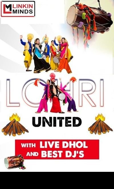 LOHRI UNITED 2025 - ( Desi Bhangra Madness )